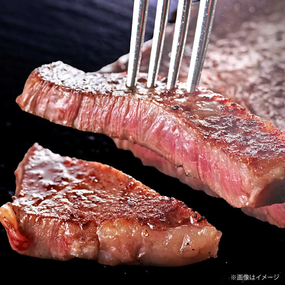佐賀牛 ロースステーキ 500g（250g×2枚） / 佐賀県 / 織田精肉店 [41ADAB002]
