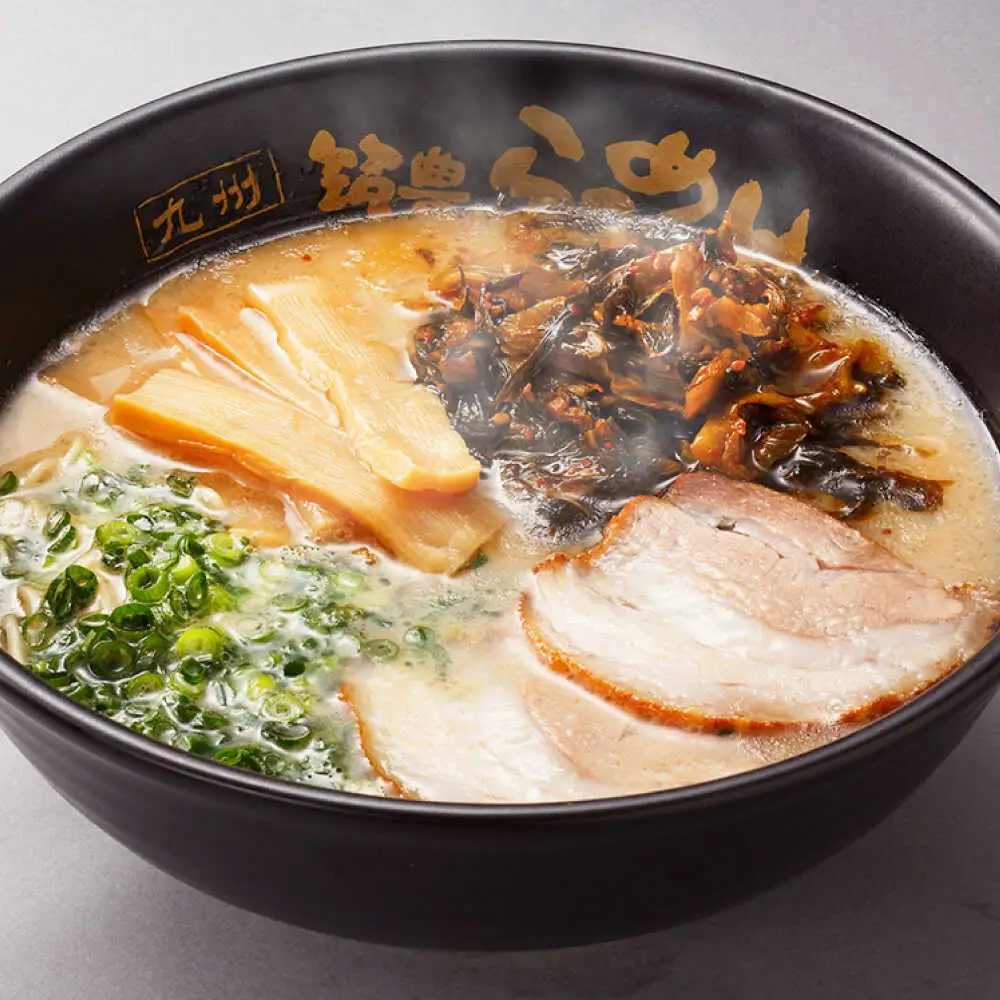 高菜 生ラーメン 5食＋替玉セット[BGBP006]豚骨ラーメン