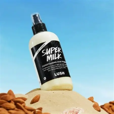 LUSH ラッシュ スーパーミルキー ヘアプライマー 250g スタイリング ヘアミスト プライマー_ヘアケア スタイリング ヘアミルク ヘアミスト_【1640980】