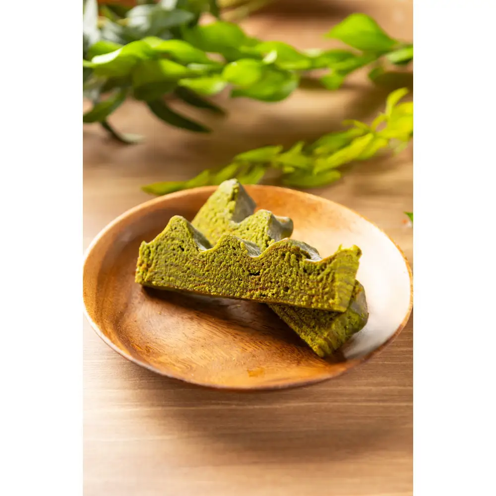 高級西尾抹茶使用！抹茶バウムクーヘンスティックタイプ　3本セット