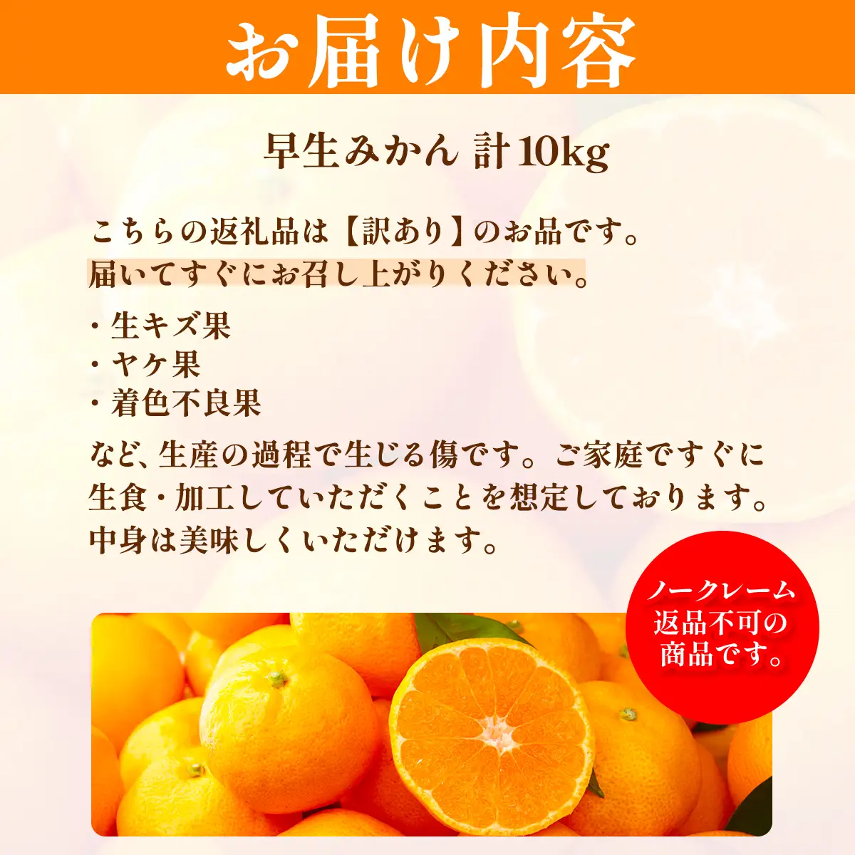 【先行予約】浅野農園の早生みかん 訳あり計10kg ※離島への配送不可（2026年11月上旬～11月中旬頃に順次発送予定）  IKTAC013
