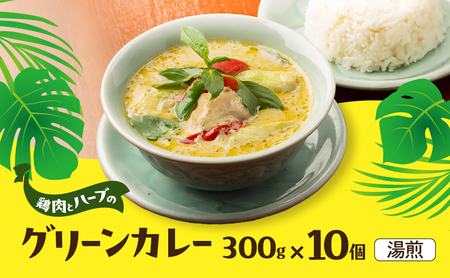カレー グリーンカレー 10個セット バジル カレー
