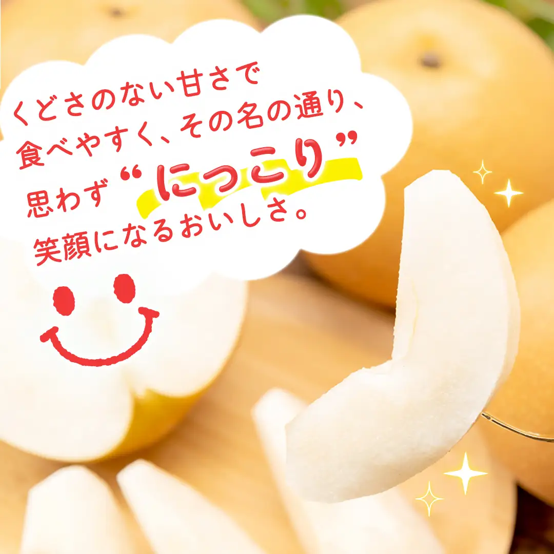 にっこり 梨 約5kg 【2026年10月より発送開始】（茨城県共通返礼品 [梨]：大子町産）