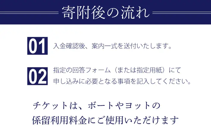 深浦・浦賀ボートパーク係留利用チケット5万円分【公益財団法人マリンスポーツ財団】[AKHP002]