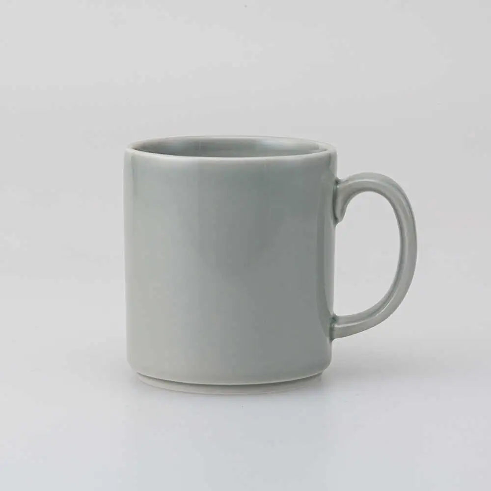 【波佐見焼】TEA TRIO SS蓋付マグ 〈gray〉 1点【西海陶器】[OA466]