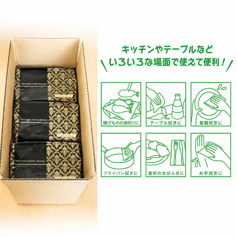 キッチンペーパー 60W×48 キッチンペーパー日用品