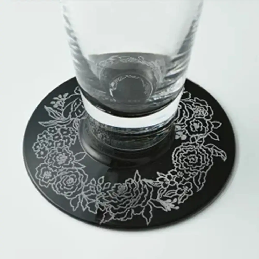 みよし漆器本舗 紀州塗り ぬりもん de Verre ピルスナーグラス ペアセット 金 銀 ボタニカル 285ml