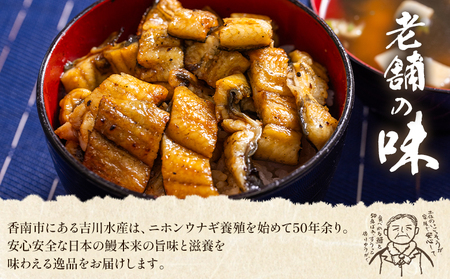 高知県産うなぎの白焼き きざみうなぎ 100g×2袋 蒲焼のタレ付き - 鰻 ウナギ 魚介 一口サイズ カット アレンジ うなぎ茶漬け ひつまぶし うな丼 う巻き 田野町完全天日塩 蒲焼のタレ付き 高知県 香南市 冷凍 yw-0101
