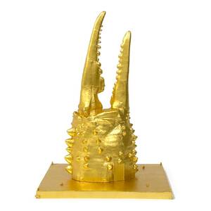 350-1 紋別 カニの爪オブジェ - 金箔版, 大 -