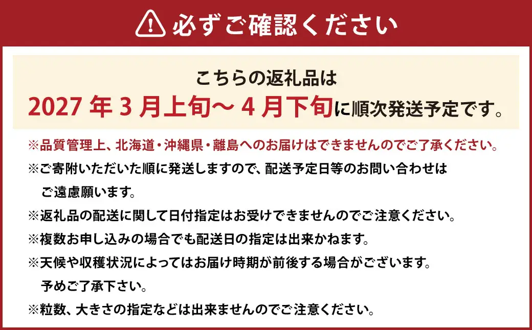 春のあまおう （2L ・ 2A ・ G規格以上 6パック） 【数量限定】 【2027年3月上旬～4月下旬発送予定】 あまおう 苺 いちご 果物 果実 フルーツ 九州 福岡県 遠賀町 冷蔵