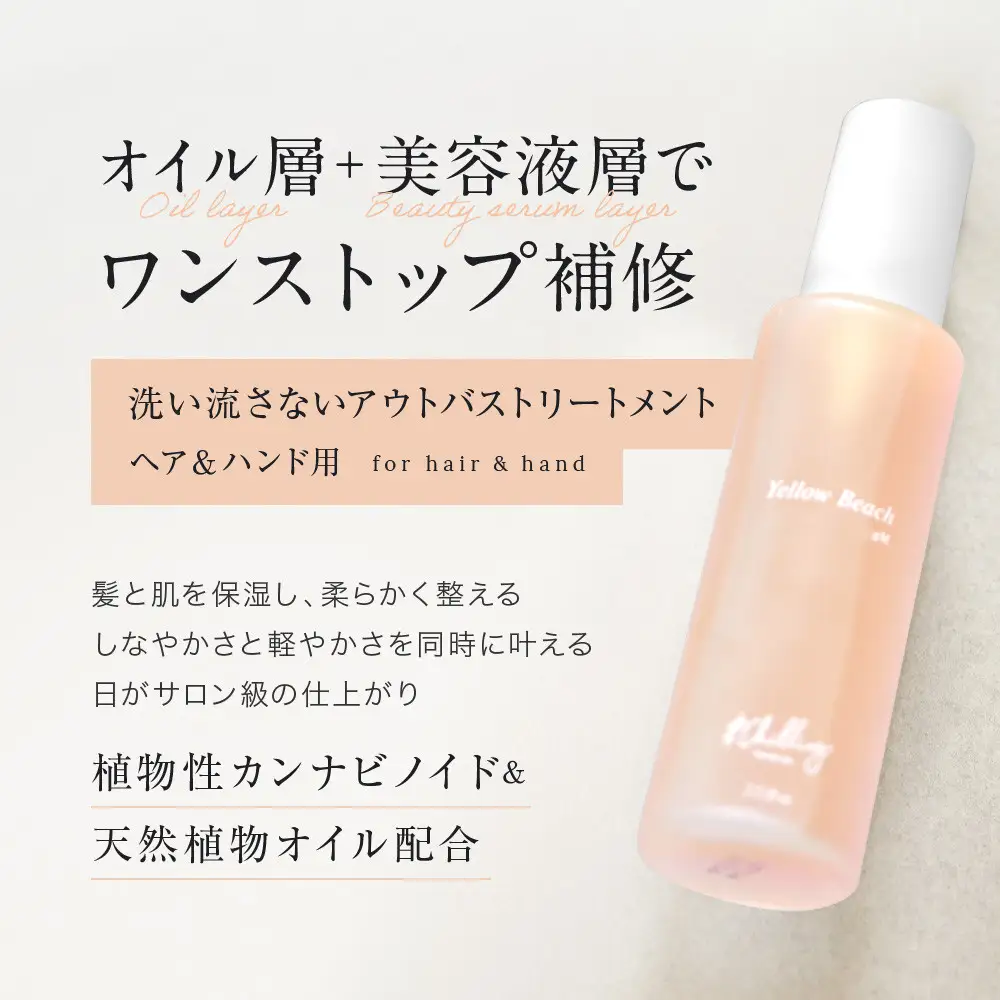 【&Chilling CBD】パフュームトリートメント イエロービーチgM.