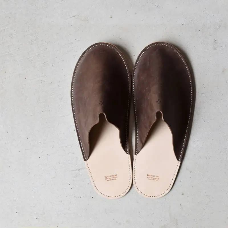 Teha’amana Slipper Smoke L テハマナ スリッパ スモーク Ｌ ブラック