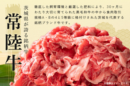 常陸牛 小間切れ肉 1kg  黒毛和牛 和牛 国産 牛肉 A4 A5 等級 霜降り 切り落とし 精肉 炒め物 煮込み用 便利 ストック用 ご自宅用 茨城県 石岡市 【茨城県共通返礼品 / 茨城県産】(G15-006)