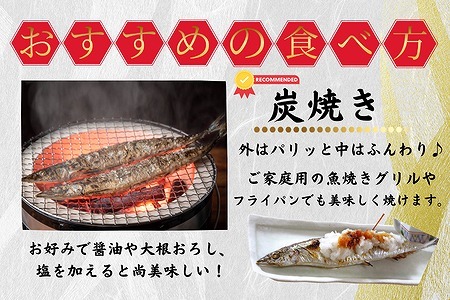 【北海道根室産】鮮さんま8尾入(計1kg) G-50011