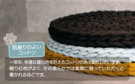 猫のラグ Dress UP Cat Rug 【mustard yellowカラー】 | 猫 ラグ ペットグッズ 猫のラグ ねこ