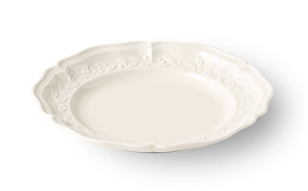 【波佐見焼】ombre de fleur オリーブM ミルキーホワイト 2枚セット　食器 皿【翔芳窯】[FE446] 波佐見焼 食器