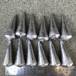 渋谷釣具店 釣鐘 オモリ 80号 12個 セット 詰め合わせ 釣り用品 釣り用具 釣具 釣り具 釣り 海釣り フィッシング 鉛 淡路島 洲本市