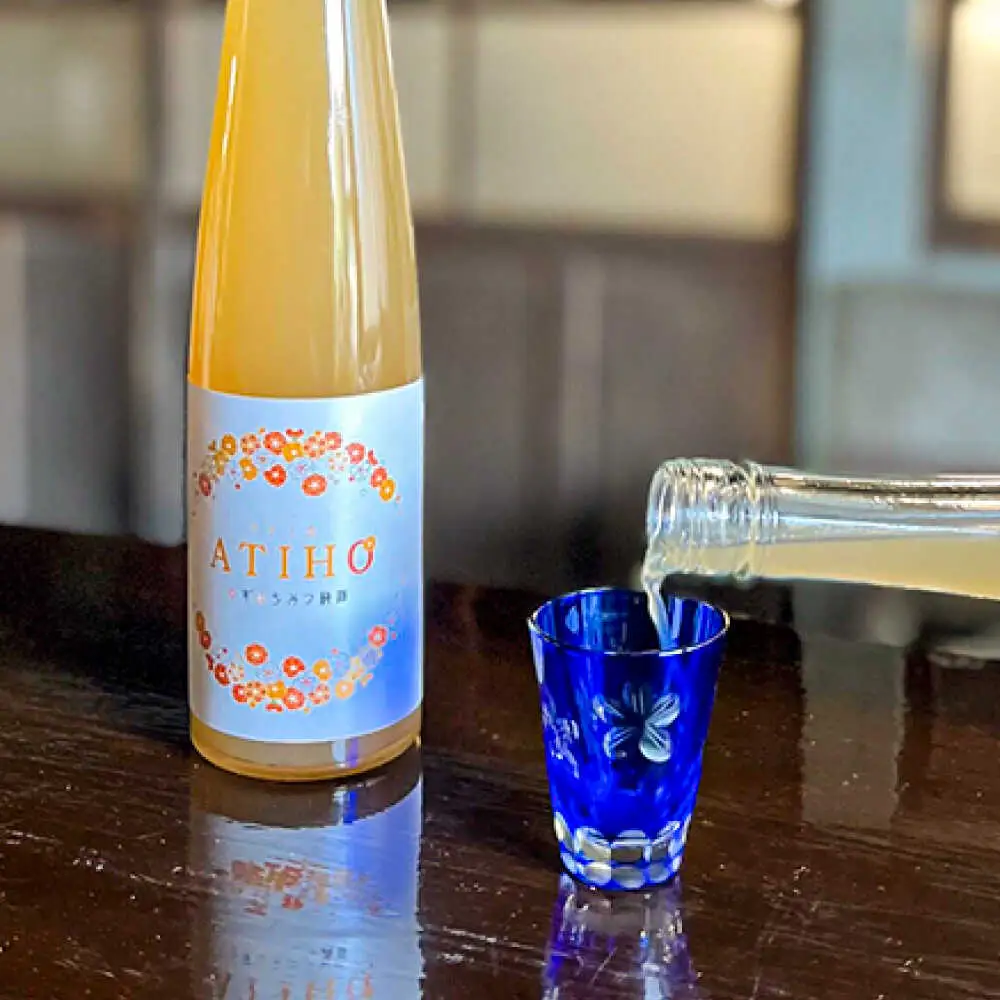 ATIHO(アティホ) ゆずはちみつ 梅酒500ml アルコール度数9％　日田市 / 株式会社井上酒造 梅酒 リキュール ゆず[ARDB004]
