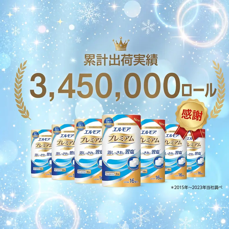 エリエール トイレット ティシュー 消臭＋ ダブル 計72ロール 