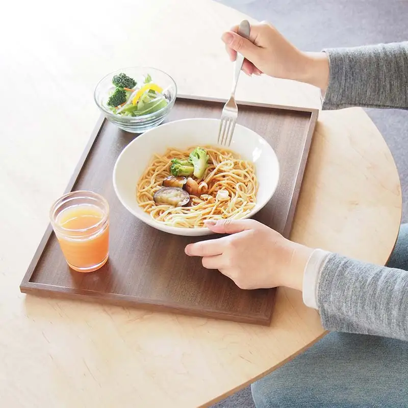旭川家具 コサイン トレー（大） 北海道タモ HOKKAIDO WOOD インテリア 木工 工芸品 F6S-514