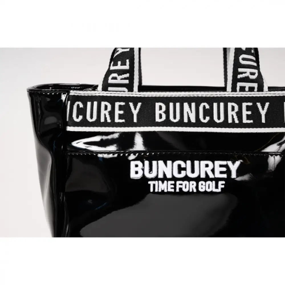 BUNCUREY　エナメルカートバック（BM23SS-17-037）〈ブラック〉