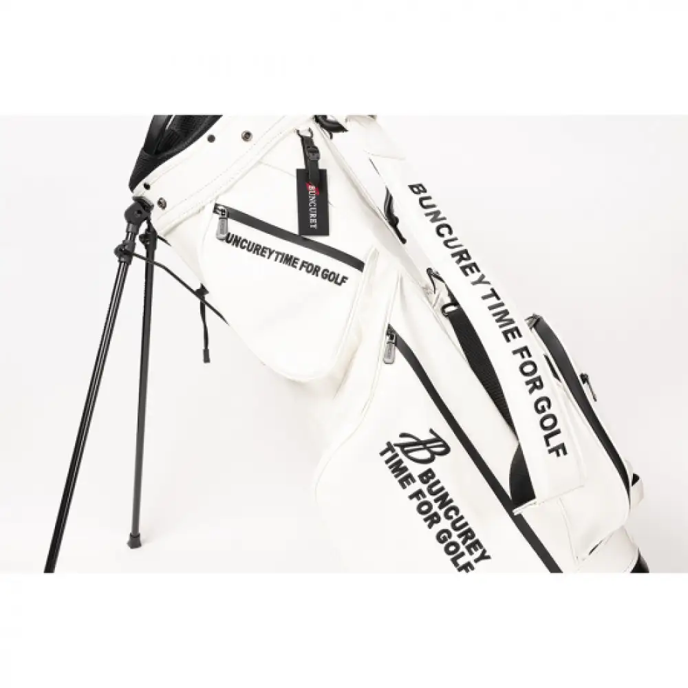 BUNCUREY　スタンド型キャディーバッグ（BM23SS-16-030）〈ブラック〉