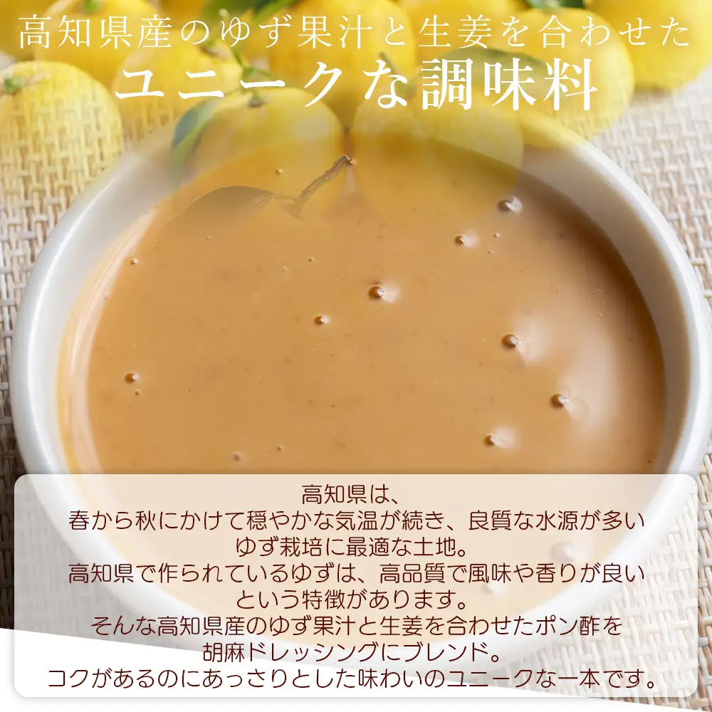 【ドレッシング】胡麻すってぽん 3本セット(200ml×3) ごまドレッシング kc-0003