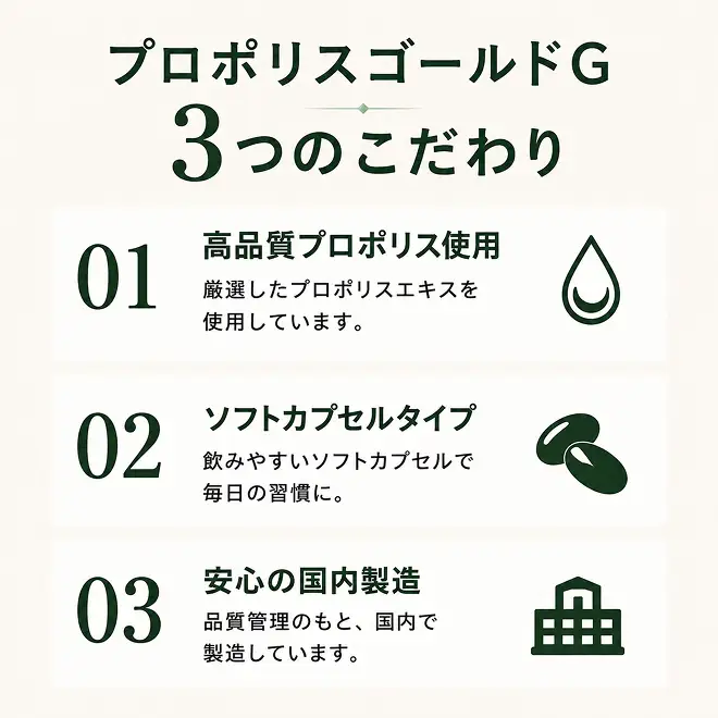 プロポリスゴールド6本セット 加工食品 