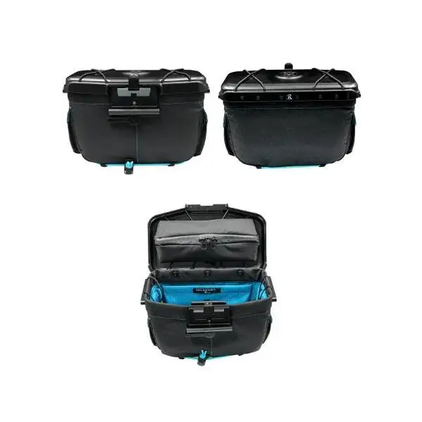バッグ レックマウントプラス ブラック/ターコイズ バッグ