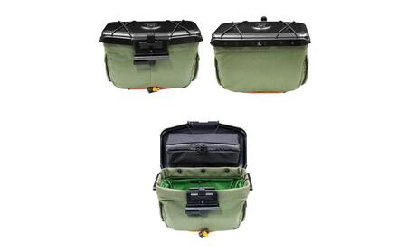 ライドオンバッグ オリーブ ステムボルト専用マウント ライドオンバッグ【R+Bag-OLIVE-BOLT】【セット品】