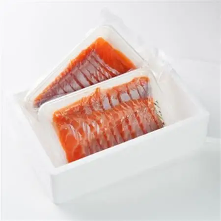 北海道とまりカブトサーモン　スライス2パック(計約260g)【配送不可地域：離島】【1669430】