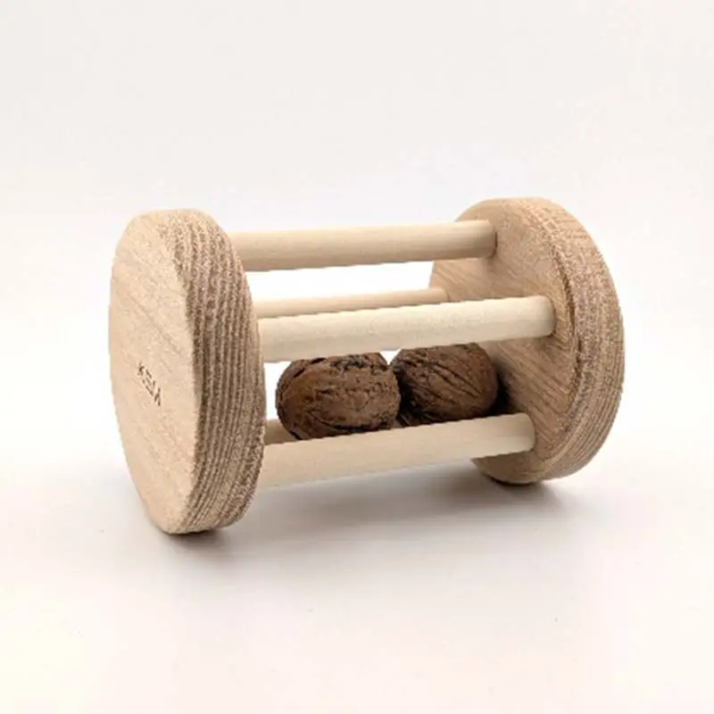 【ＫＥＭ】クルミコロコロL HOKKAIDO WOOD 木製 おもちゃ オモチャ 自然 子供 子ども こども プレゼント F6S-710