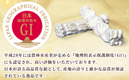 ＜伊予生糸（31デニール糸）約1kg＞ 国産 伊予生糸 いよいと 伊予 生糸 国産生糸 西予産 GI登録 絹糸 白生糸 日本製 生繰り式 国産繭使用 友禅染め 染色 手織り 組紐 糸 伝統工芸 愛媛県西予市蚕糸業振興協議会 西予市【常温】『1か月以内に順次出荷予定』NES0005