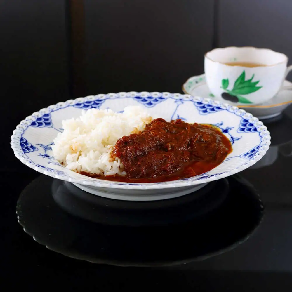 ランドールオリジナルカレー 4個入り (Fセット) / カレー かれー 冷凍 牛肉 スパイス 老舗 名店 しにせ / 諫早市 / 肥前屋ランドール[AHBW010]