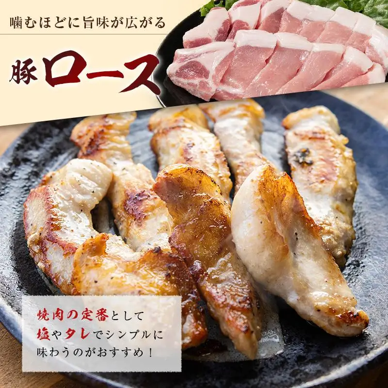 産地直送 宮崎県産 ひなた宮崎 ホエー豚 焼肉 バラエティ セット 合計900g（300g×3パック） 国産 豚肉 焼き肉 食べ比べ