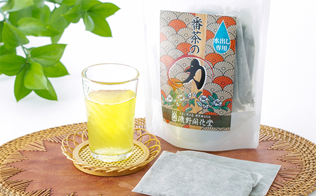 【ふるさと納税】磯野開化堂 番茶の力 5袋セット（20g×7パック入）緑茶 お茶 番茶 飲料 ティーバック 水出し ポリサッカライド 飲料類  myz06 myz08 myz11 myz19 myz24 myz26