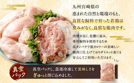 ＜宮崎県産若鶏6kgセット＞翌月末迄に順次出荷【c430_hn_x4】