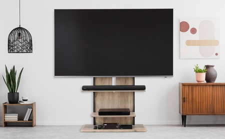 テレビ台 スタンドテレビ台 UTS-900R-LN 75型 