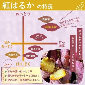 【訳あり】栽培期間中 無農薬 さつまいも （紅はるか）