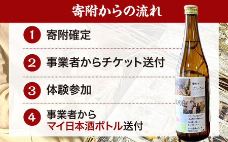 体験 11月29日開催！日本酒ボトルラベル作り＆美和桜酒造見学 [APCU001] 体験