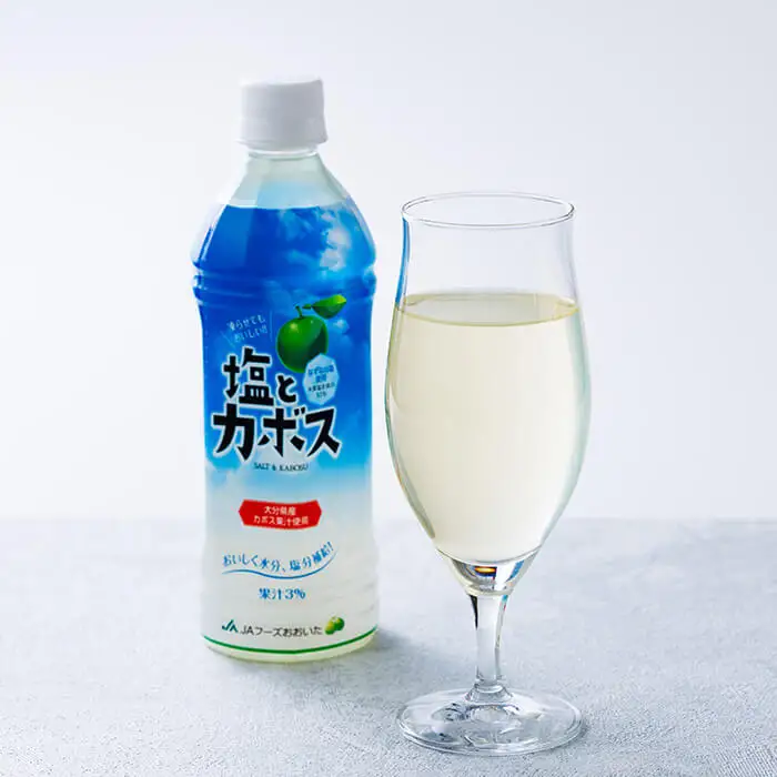 塩とカボス (495ml×24本) かぼす ドリンク ジュース カボス 塩 飲料 ペットボトル 防災 常温 【opbz016】【さいき本舗 城下堂】