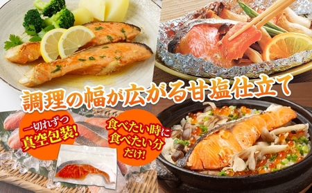 トラウトサーモン 甘塩 焼鮭 北海道産 トラウトサーモン【1尾 約3kg】【冷凍】