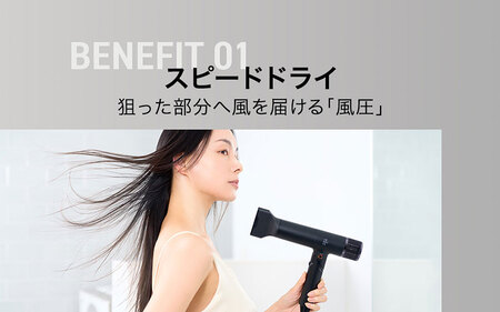 INGRACE Velena hair dryer ブラック ｜ ヘアドライヤー 美容 ヘアドライヤー