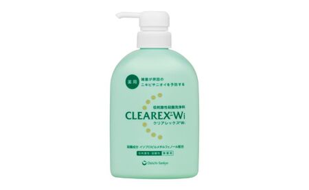 クリアレックスWi 450mL 1本、詰替用 2個 セット 洗浄料 ボディソープ 洗顔料 低刺激 本体 詰め替え セット 墨田区 東京都