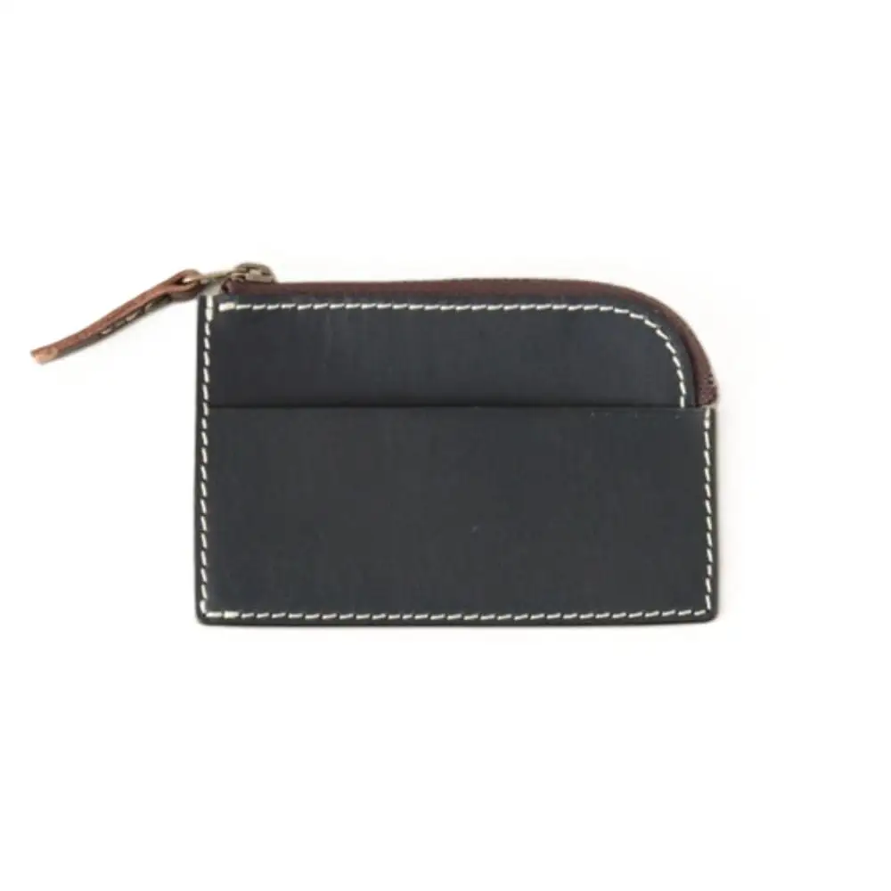 tanikoオリジナル 小銭入れ（赤茶）《厚真町》【Taniko leather】[AXAP022]