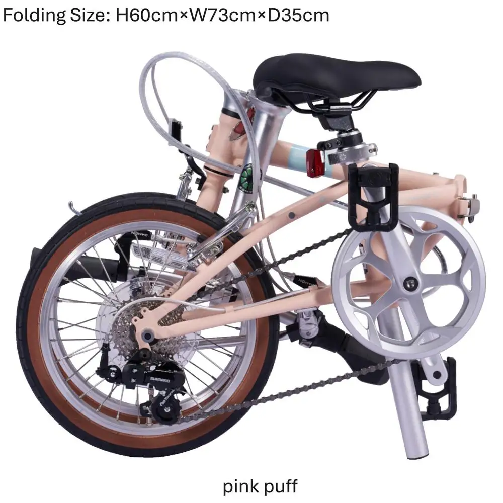 DAHON Boardwalk 16 Pink Puff 送料無料 全国配送離島含│自転車 完成品 組み立て不要 折りたたみ自転車 通勤 通学 サイクリング 新生活 ボードウォーク 武田産業 三重県 四日市市 ふるさと納税