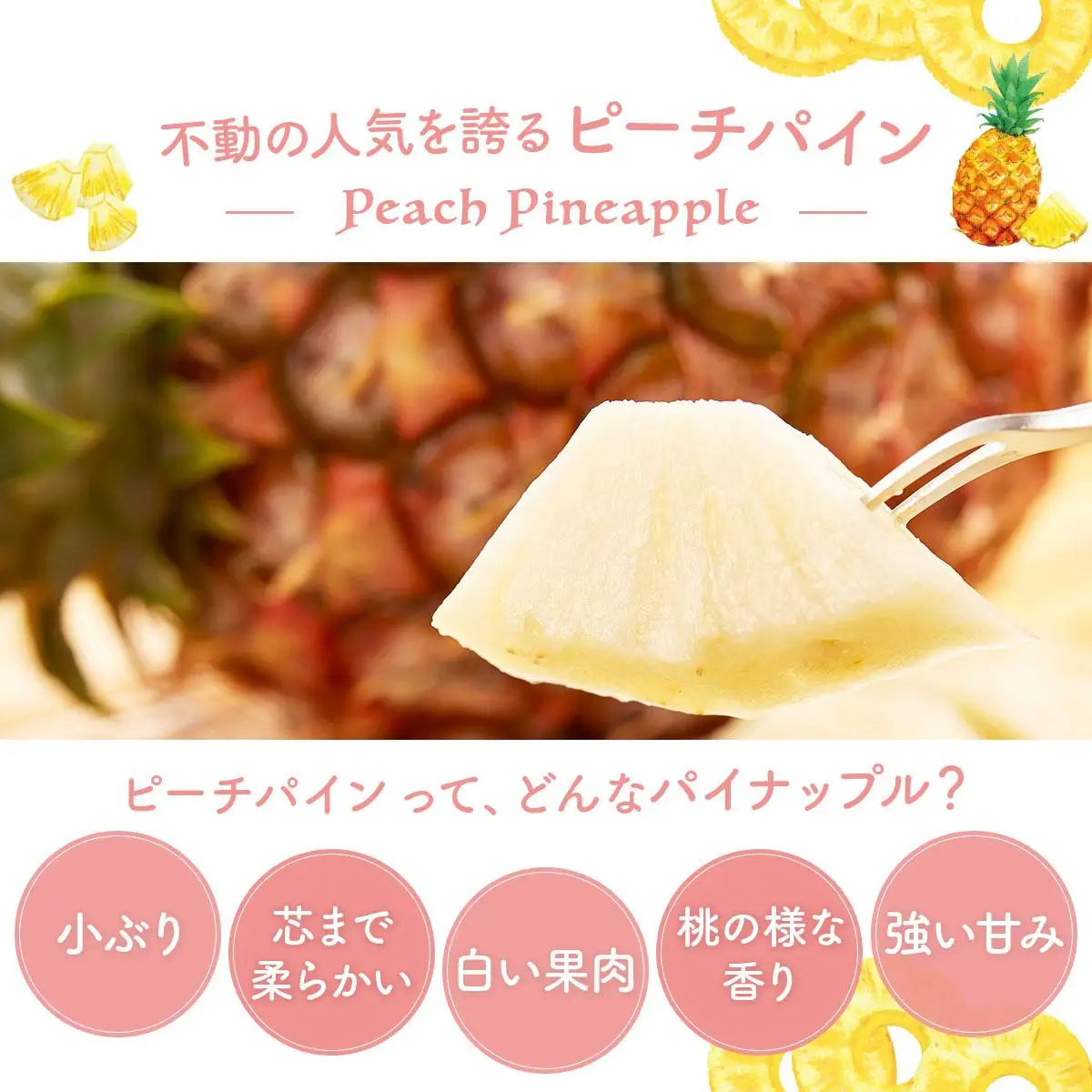 【2027年先行予約】ピーチパイン 約6kg 