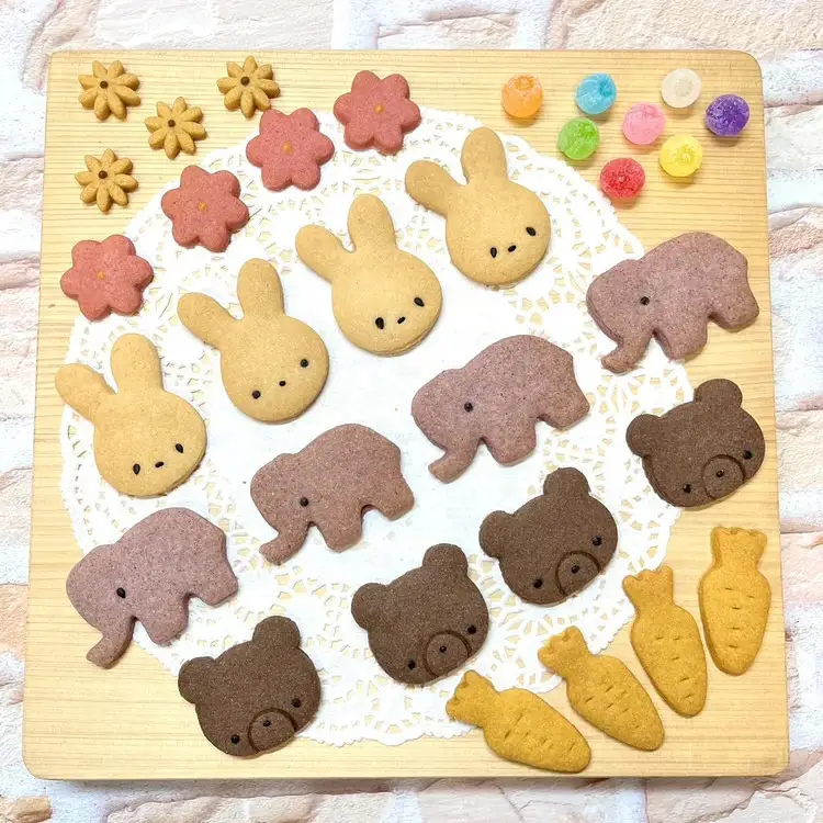 クッキー缶とかわいい焼菓子7点セット｜スイーツ菓子