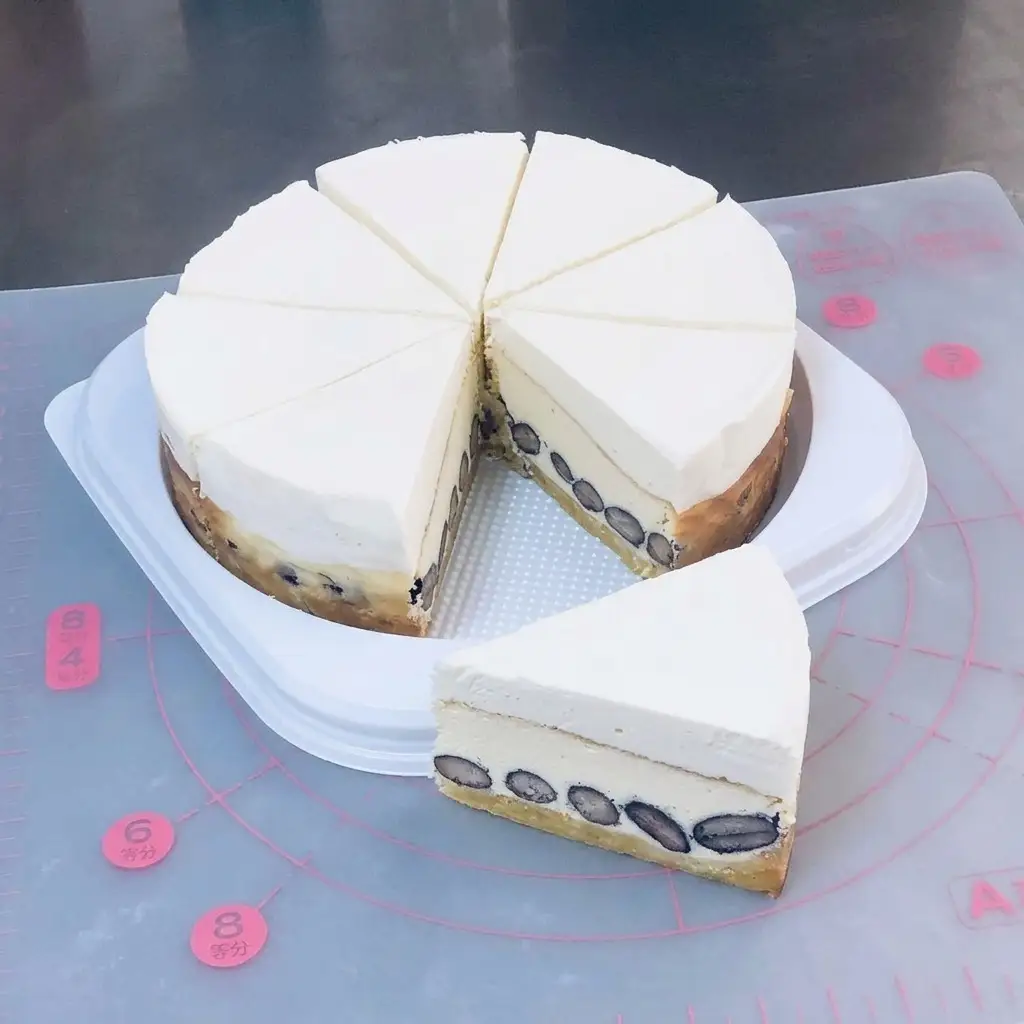 チーズケーキ 黒豆ダブルチーズ 低糖質 手作り チーズケーキ