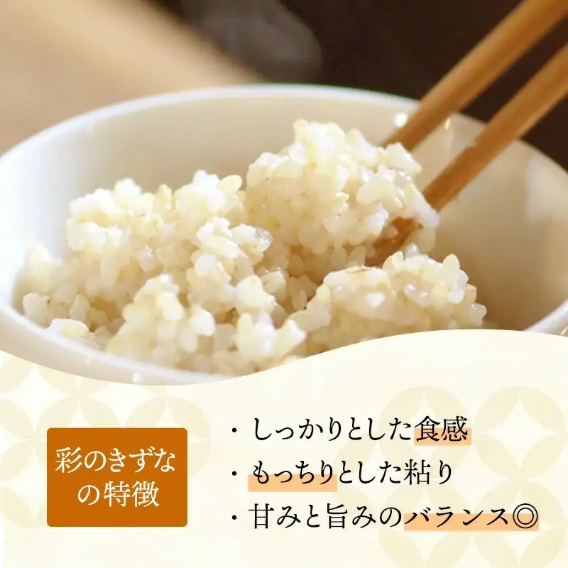 令和7年産【彩のきずな】玄米20kg 色彩選別済 Brown Rice - お米 ごはん 